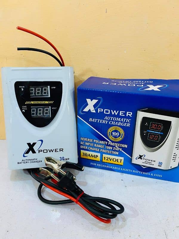 BATTERY CHARGER 10.20. 30 Amp 12 Volt Battery Charger high Quality 1
