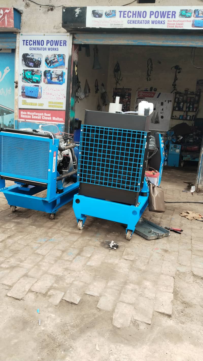 Generator 15kva national gas and petrol 1