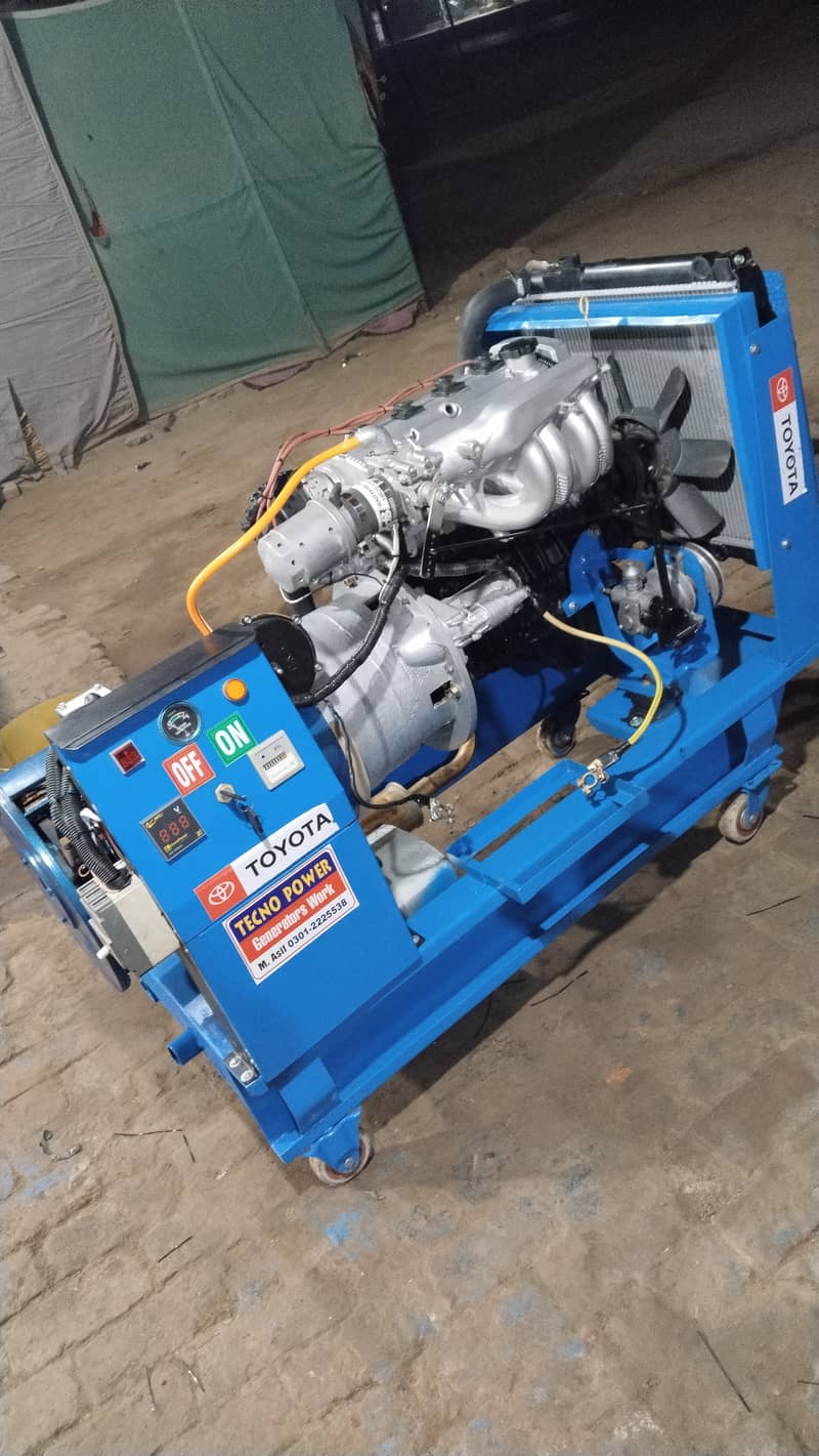 Generator 15kva national gas and petrol 2