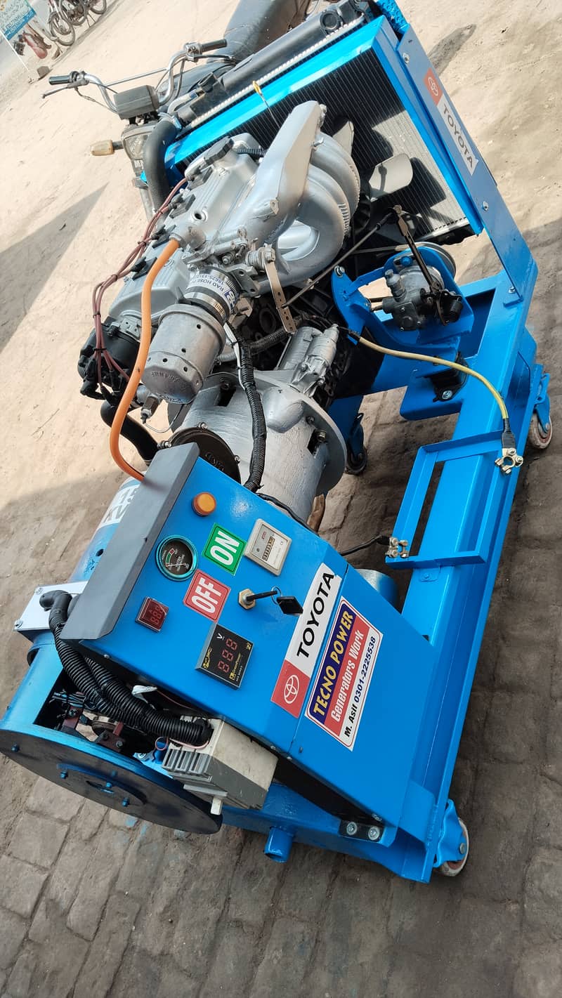 Generator 15kva national gas and petrol 3