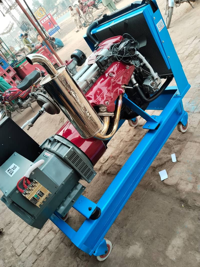 Generator 15kva national gas and petrol 6