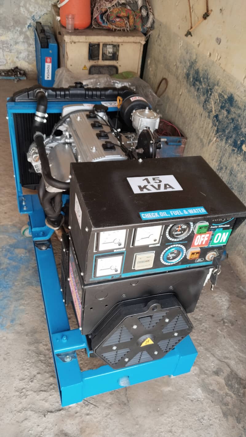 Generator 15kva national gas and petrol 9