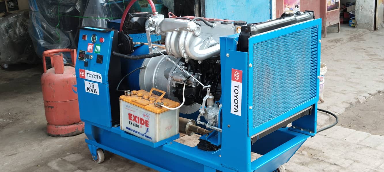 Generator 15kva national gas and petrol 11