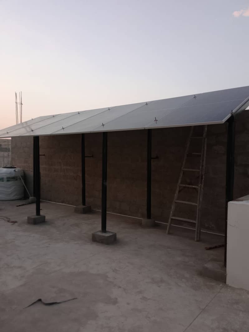 Solar installation/solar elevated structure/solar complete solution 6