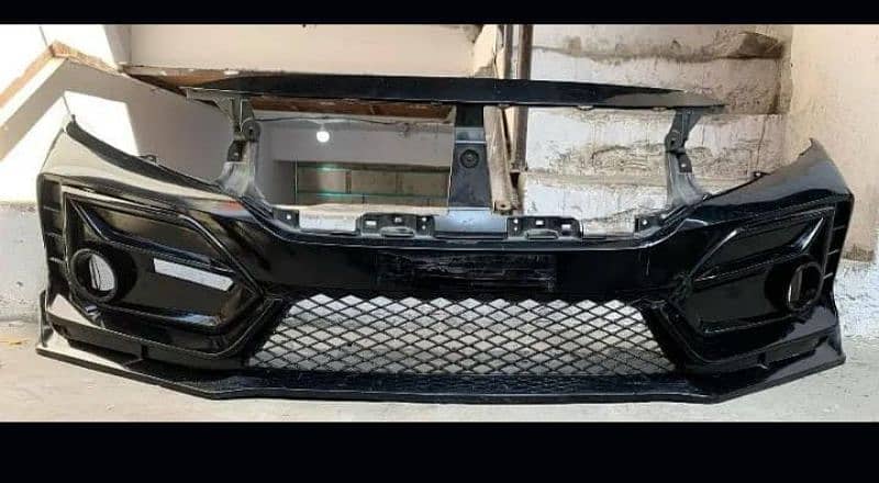 honda civic type r version 2 bumper available 2016 t0 2021 model 0