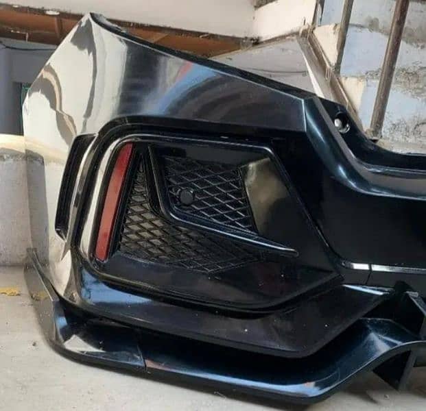 honda civic type r version 2 bumper available 2016 t0 2021 model 4