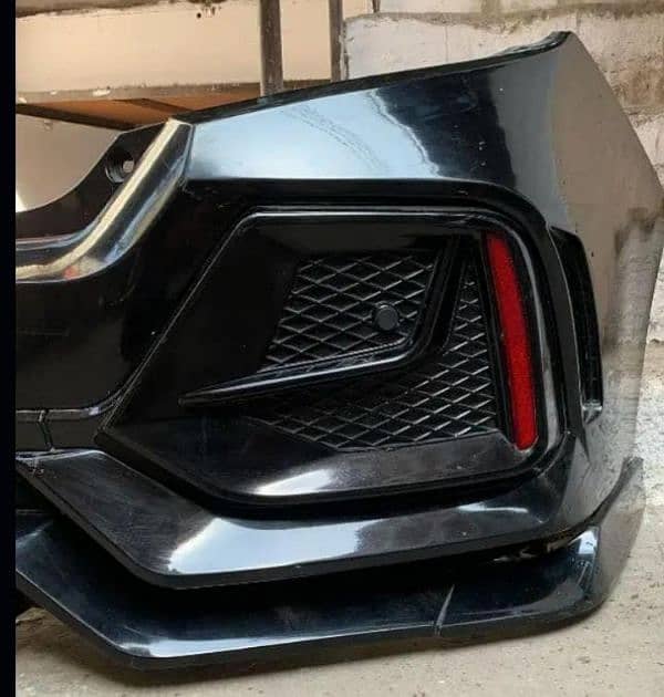 honda civic type r version 2 bumper available 2016 t0 2021 model 5