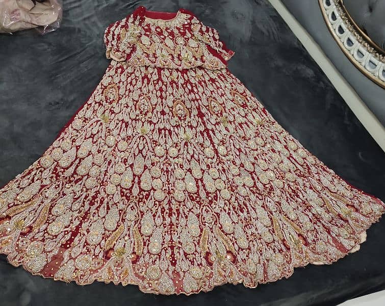 birdal dress lehenga one time use 8