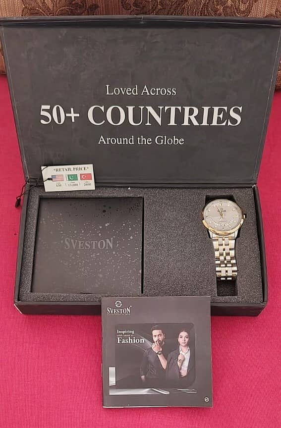 Sveston Modicci Men's Wrist Watch. Not in Market but Available here. 9