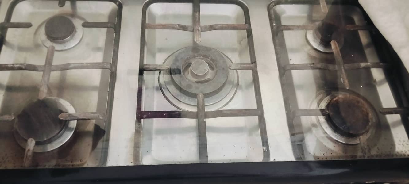 5 burner cooking range 0