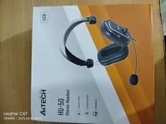 A4 Tech Stereo Headset/ HU- 50 ( USB )