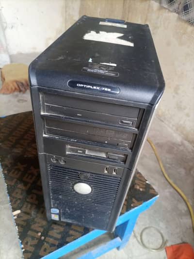 Dell Tower CPU Core 2 Due Computer for sale