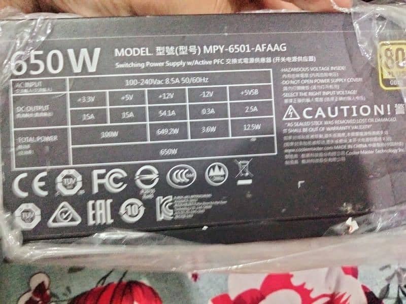 Cooler Master MWE 650 Fully modular PSU 1