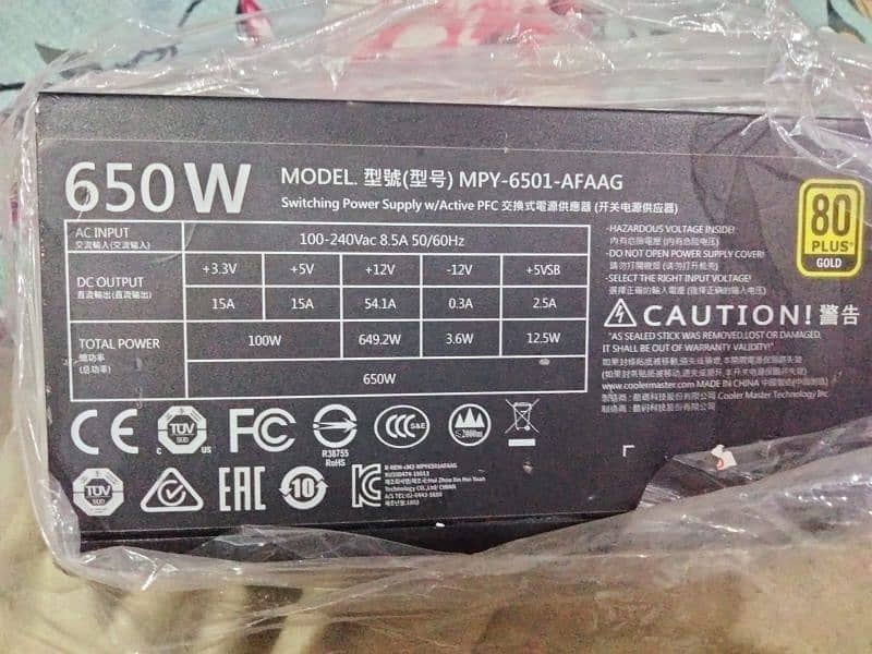 Cooler Master MWE 650 Fully modular PSU 2