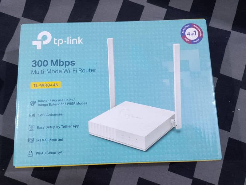 TP Link router with wire 0