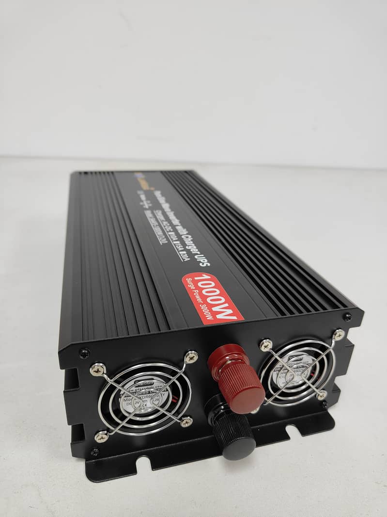 1000W Pure Sine Wave Inverter (3kw)Peak with LCD & Charger 15M Wty 4