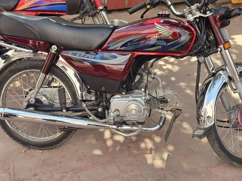 Honda CD 70 2023 November 3k driven 0