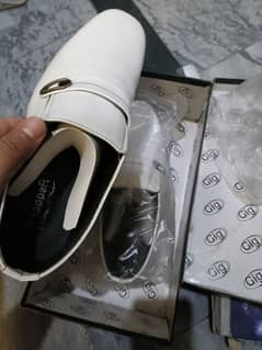 White shoes available