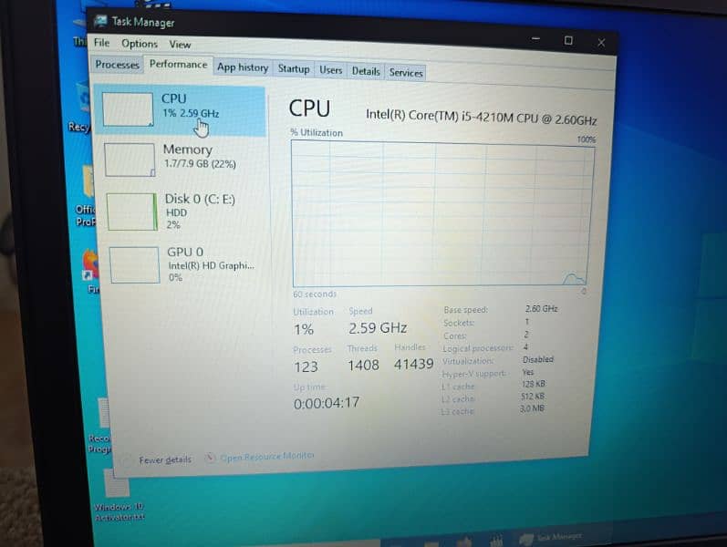Hp 650 G1 i5 4th gen with 15.6 inches HD display 9