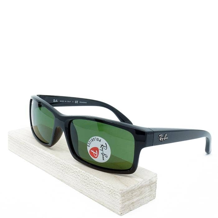 RayBan Rectangular Polarized Sunglasses 0
