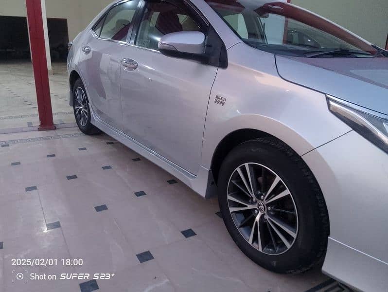 Toyota Corolla Altis 2017 modified into 2021 1 2 piece touchup 2