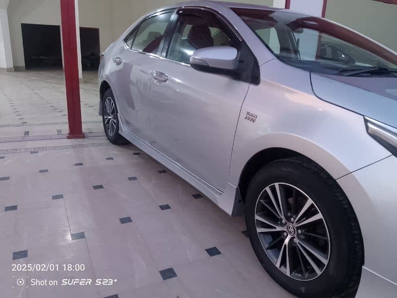 Toyota Corolla Altis 2017 modified into 2021 1 2 piece touchup 3