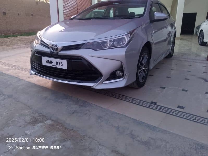Toyota Corolla Altis 2017 modified into 2021 1 2 piece touchup 5
