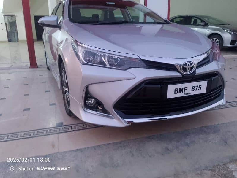 Toyota Corolla Altis 2017 modified into 2021 1 2 piece touchup 6