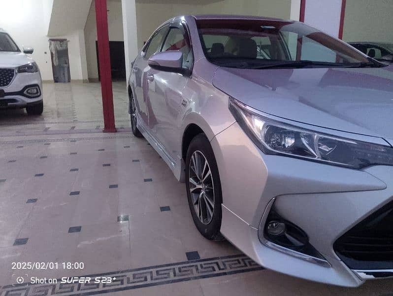 Toyota Corolla Altis 2017 modified into 2021 1 2 piece touchup 8