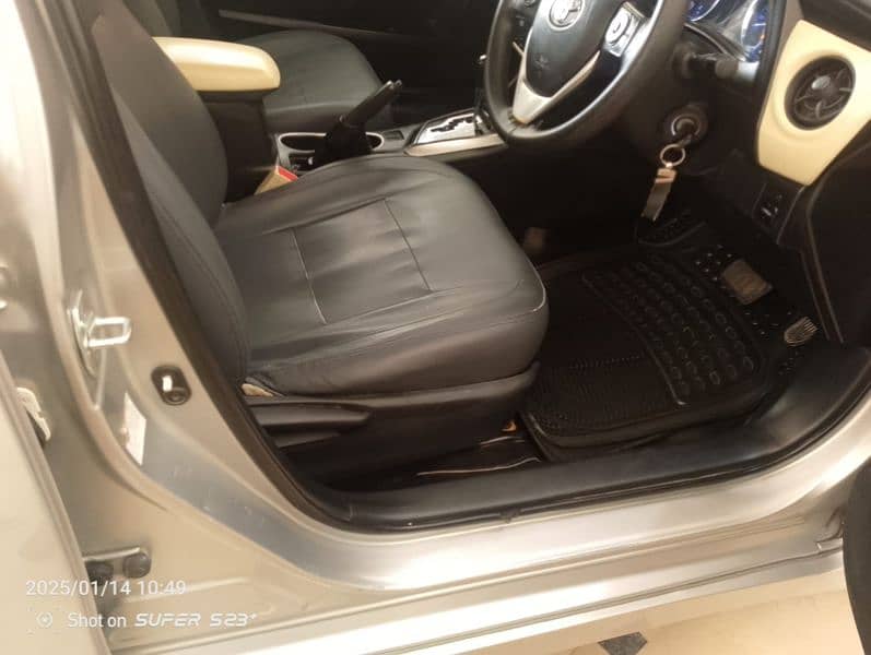 Toyota Corolla Altis 2017 modified into 2021 1 2 piece touchup 14