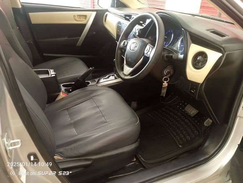 Toyota Corolla Altis 2017 modified into 2021 1 2 piece touchup 15