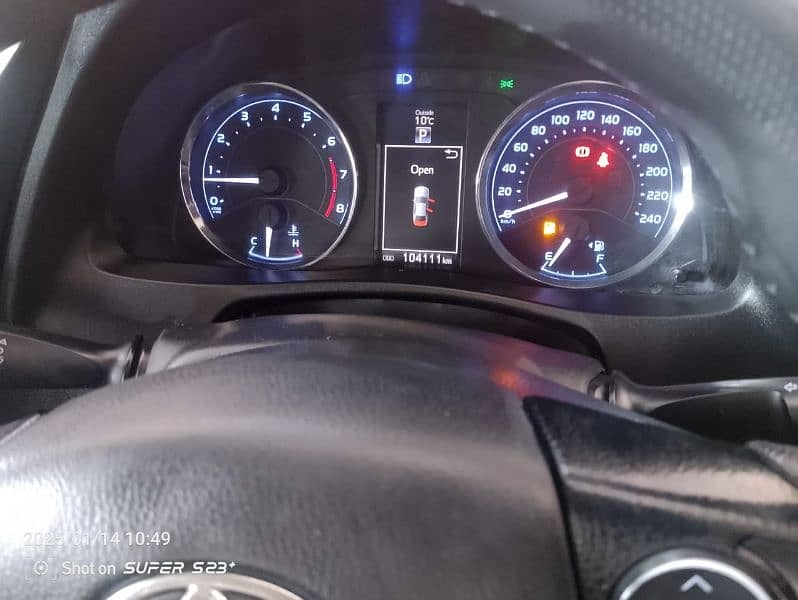 Toyota Corolla Altis 2017 modified into 2021 1 2 piece touchup 17