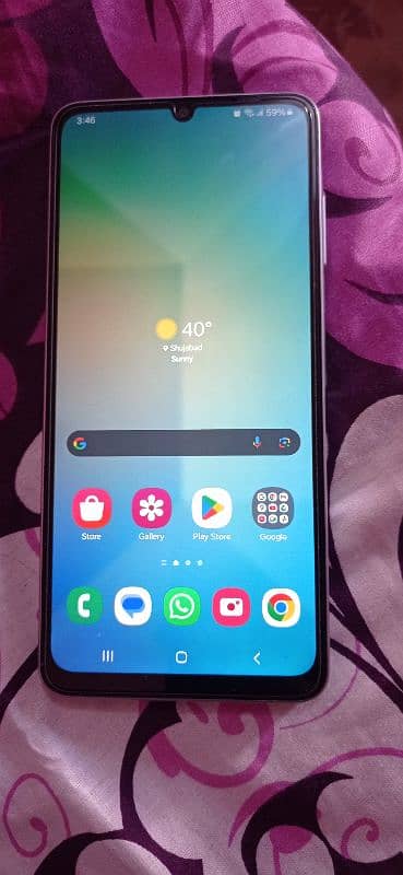 Samsung A06 light blue 4/64