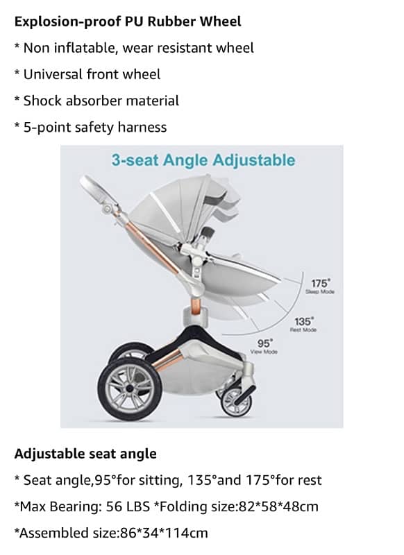 IMPORTED STROLLER IN EXCELLENT CONDITION 5