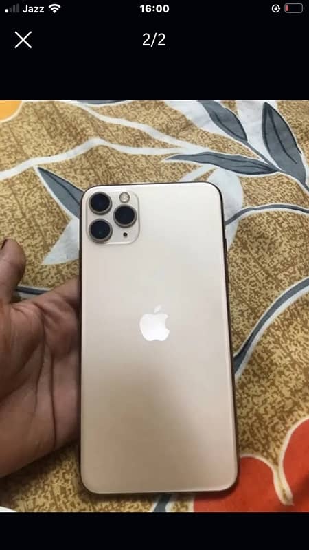 11 Pro max pta approve with box rose gold  0333 2713898 0
