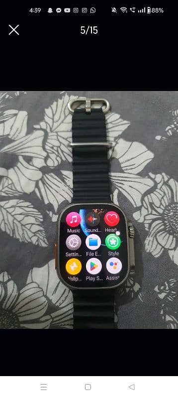 HK ultra 1 android smart watch 3