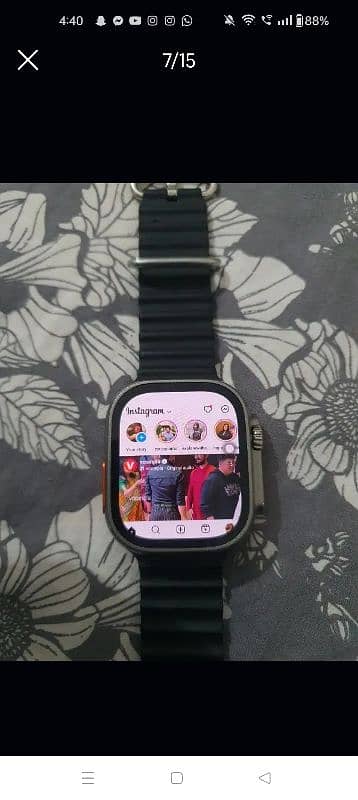 HK ultra 1 android smart watch 5