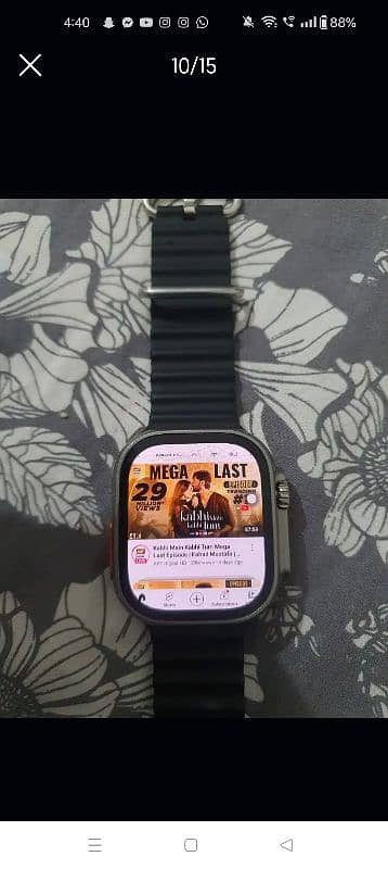 HK ultra 1 android smart watch 6