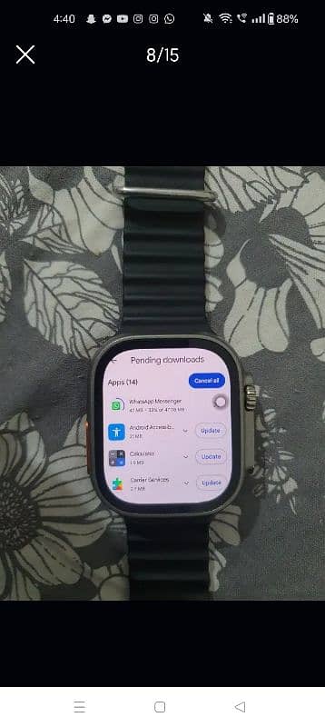 HK ultra 1 android smart watch 8