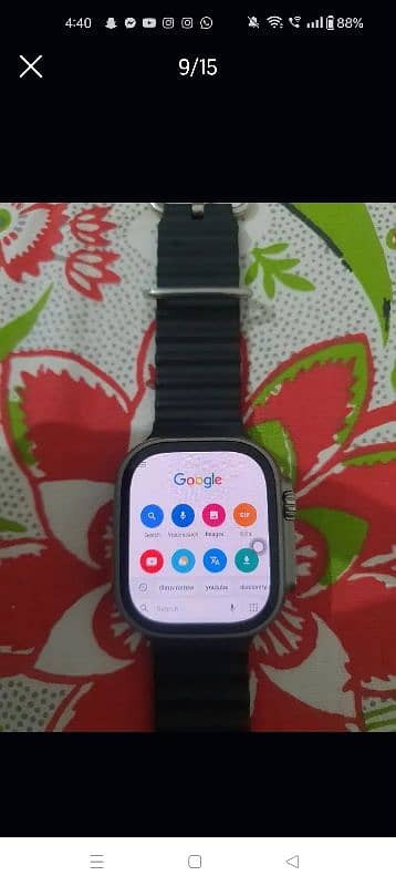 HK ultra 1 android smart watch 9
