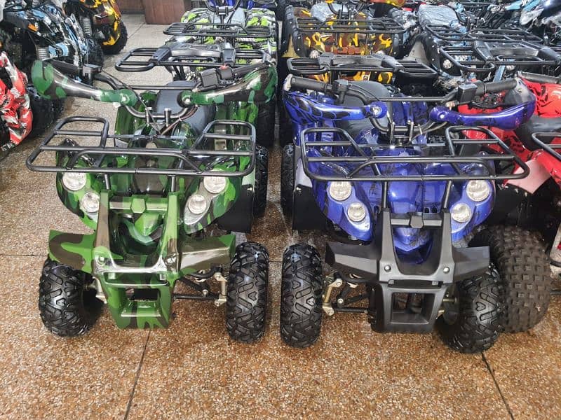 Atv quad 4 wheels 50cc to 250cc delivery all Pakistan 1
