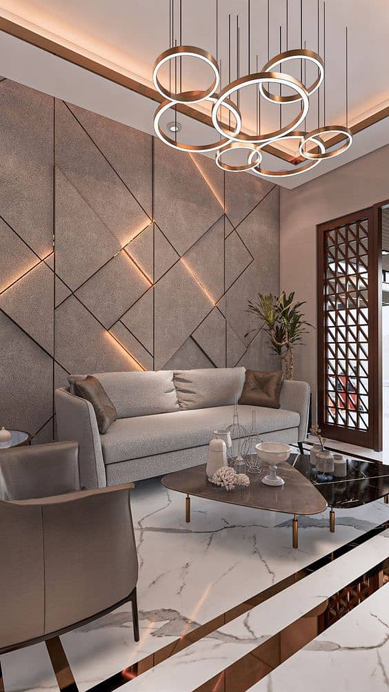 Interior Design designing Exectuion with material to turnkey 8