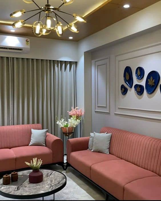 Interior Design designing Exectuion with material to turnkey 9