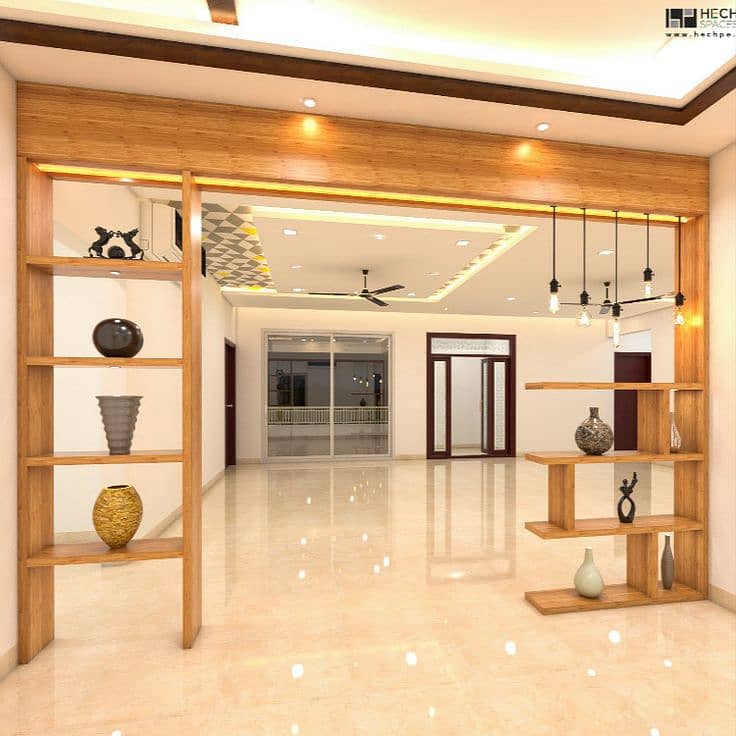 Interior Design designing Exectuion with material to turnkey 12