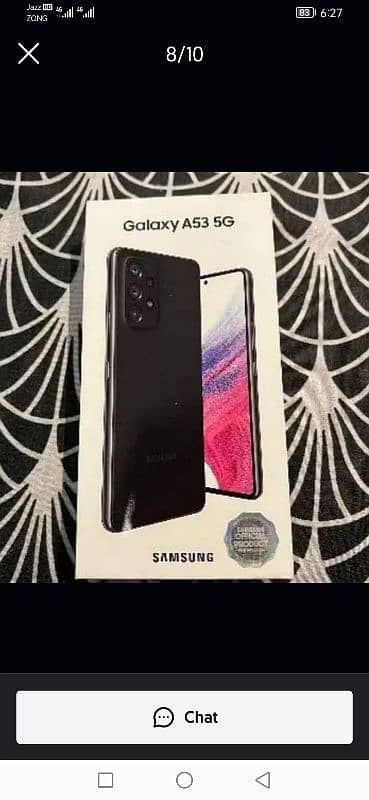 Samsung galaxy A53 5G full box 0