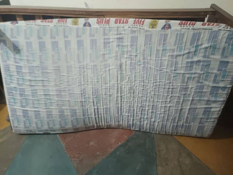 Single Bed Urgent Sale with matress Serious Customer Contact Please 6