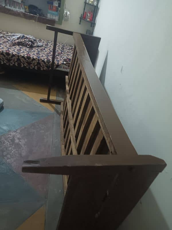 Single Bed Urgent Sale with matress Serious Customer Contact Please 9