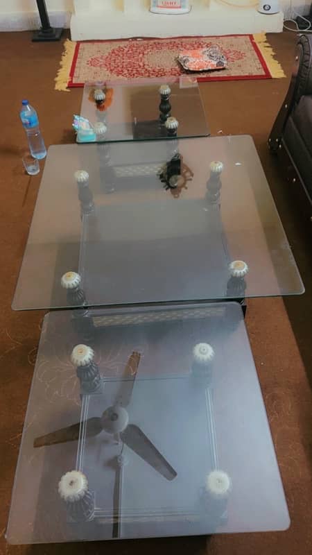 Sofa set alongwith Table set for sale 6