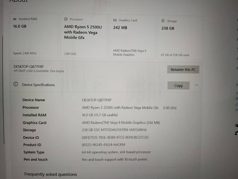 HP Envy x360 5