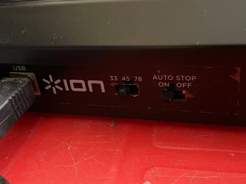 ION Records Player with Digital Remote Controled Insignia Speakers 8